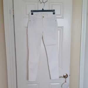 Old Navy Cream Skinny Jeans